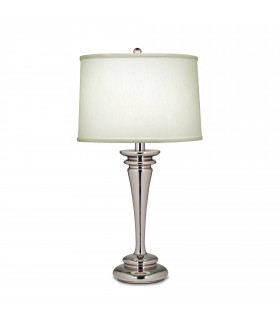 Lampada Rossevelt, con paralume perlato