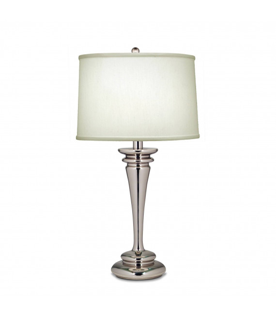 Lampada Rossevelt, con paralume perlato