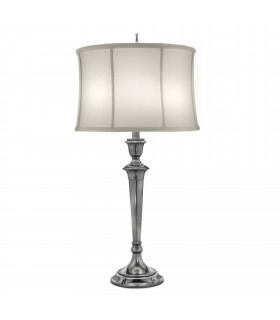 Lampada Roosevelt, con paralume perlato