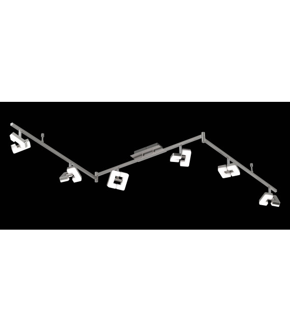 ZARA Spot Matt Nickel 6 LED-Lampen