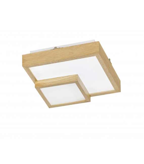 Lampada da soffitto in legno HUDSON 1 lampadina a LED