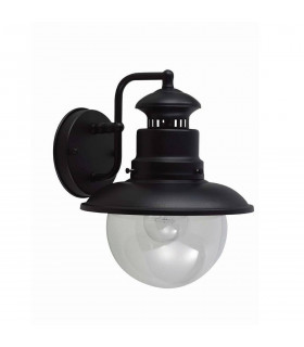Lampada da parete Sandown, nera