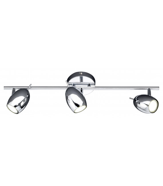 QUINCY Chromscheinwerfer 3 Lampen
