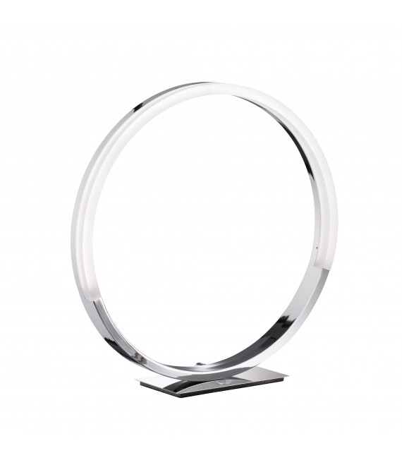 SOUL lámpara de mesa cromada 1 bombilla LED