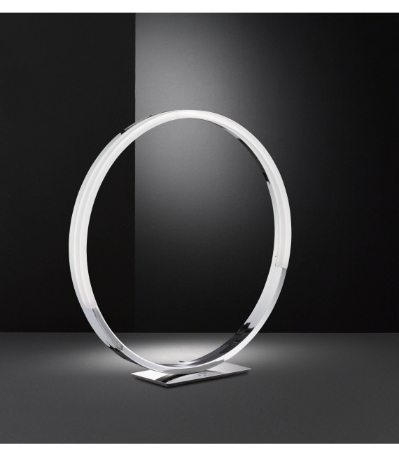 SOUL lámpara de mesa cromada 1 bombilla LED