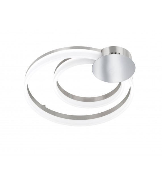 SOUL Deckenleuchte matt Nickel / Chrom 1 LED-Lampe