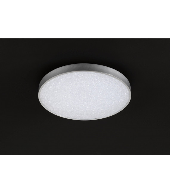 GLAM Plafón plata 1 bombilla LED