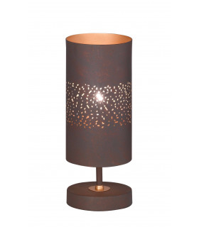 Lampada da tavolo ANCONA marrone antico 1 lampadina