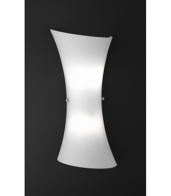 ZIBO aplique blanco 2 bombillas