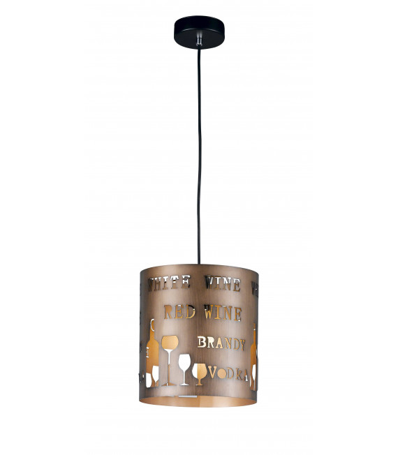 Ciondolo TUVA cappuccino 1 lampadina