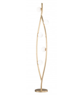 DINA Gold Stehlampe 5 Glühbirnen