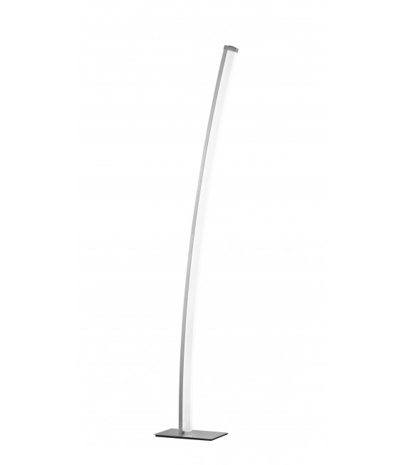 FERROL lampada da terra nichel opaco 1 lampadina a LED