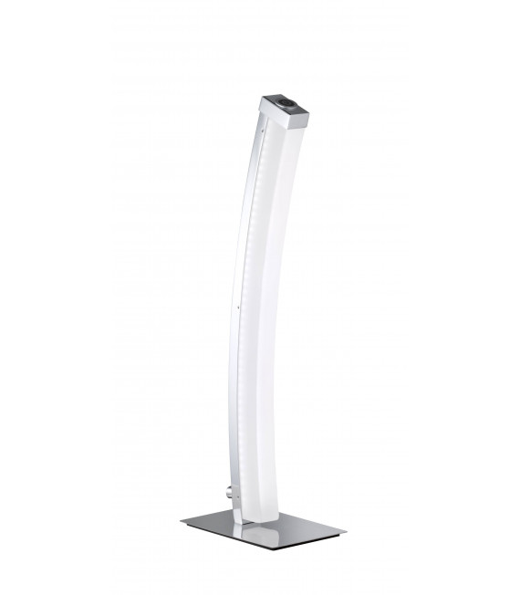 COLMAR lámpara de mesa cromada 1 bombilla LED