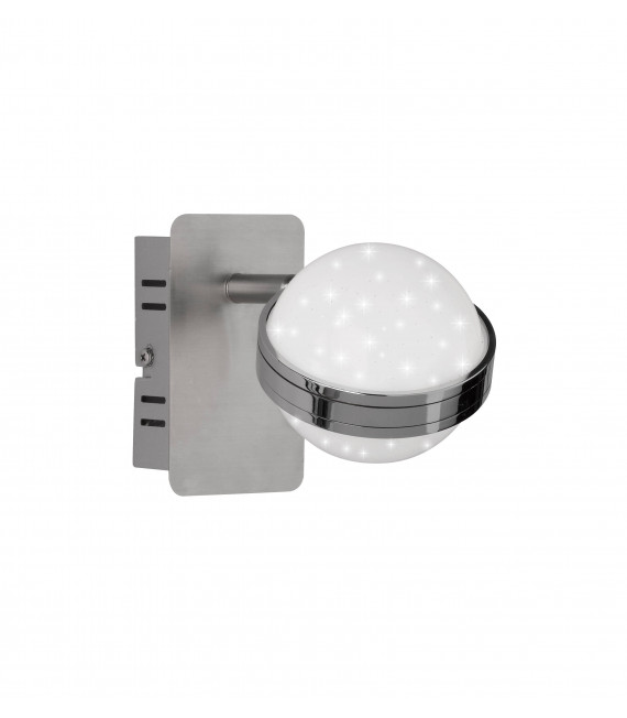 WORLD Spot Matt Nickel / Chrom 1 LED-Lampe