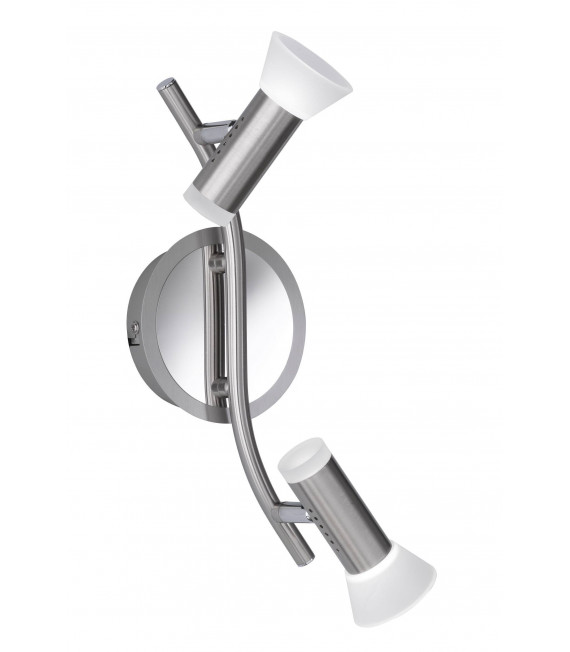 LANA Spot Matt Nickel / Chrom 2 LED-Lampen