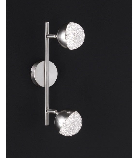 SANAN Spot Matt Nickel 2 LED-Lampen