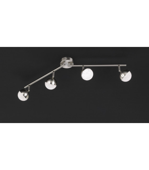 SANAN Matt Nickel Scheinwerfer 4 LED-Lampen
