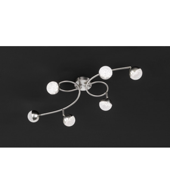 SANAN Matt Nickel Scheinwerfer 6 LED-Lampen