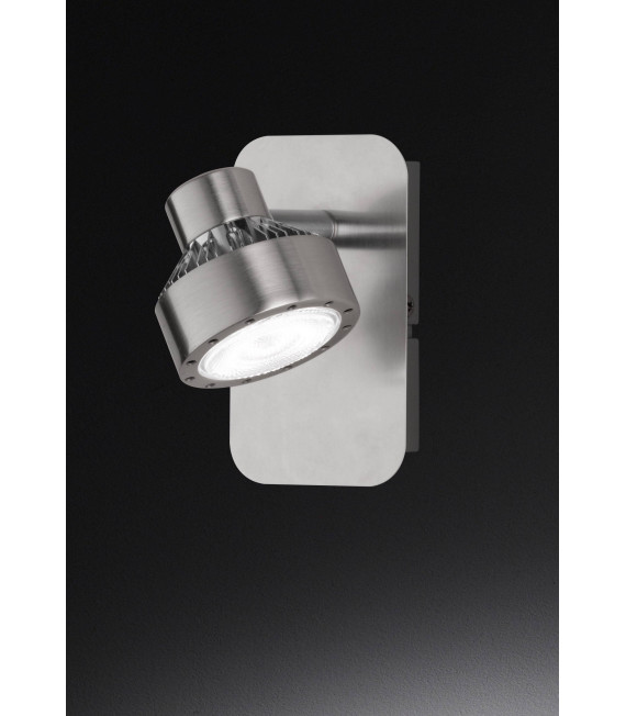 LOCAL Spot Nickel Matte / Chrom 1 LED-Lampe