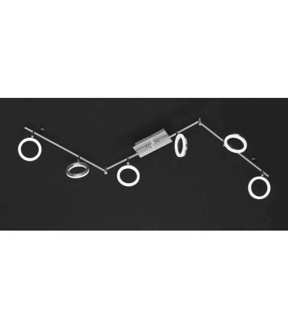 SCARLETT Spot Matt Nickel 6 LED-Lampen