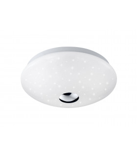 FOCUS plafoniera bianca 1 lampadina a LED