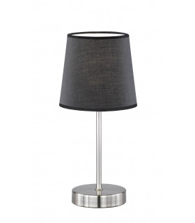 Lampada da tavolo nera CESENA 1 lampadina