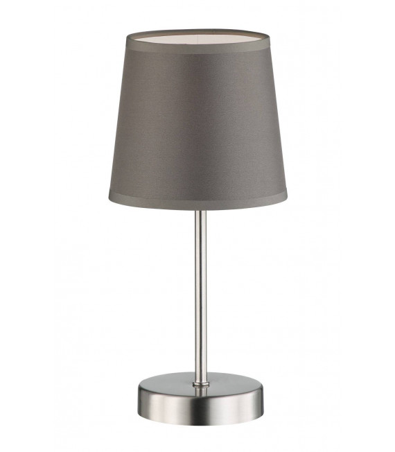 Lampada da tavolo grigia CESENA 1 lampadina