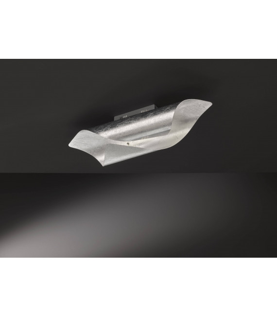SAFIRA Lampada da soffitto argento 1 lampadina a LED
