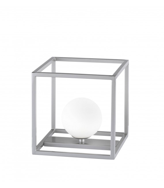 AURELIA Tischlampe Matt Nickel 1 Glühbirne