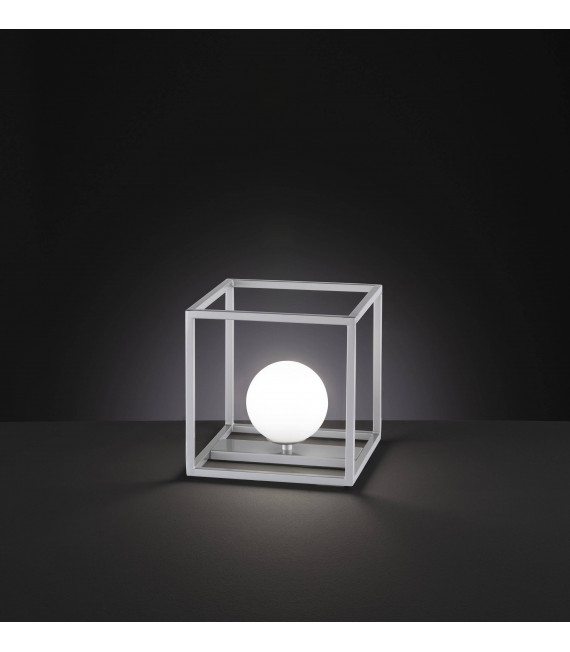 Lampada da tavolo AURELIA nichel opaco 1 lampadina