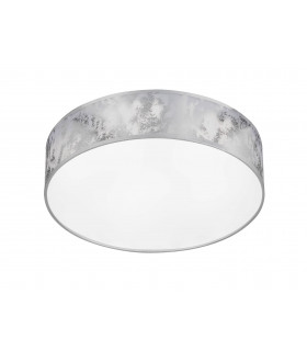 LEIKA Deckenleuchte Silber 1 LED-Lampe
