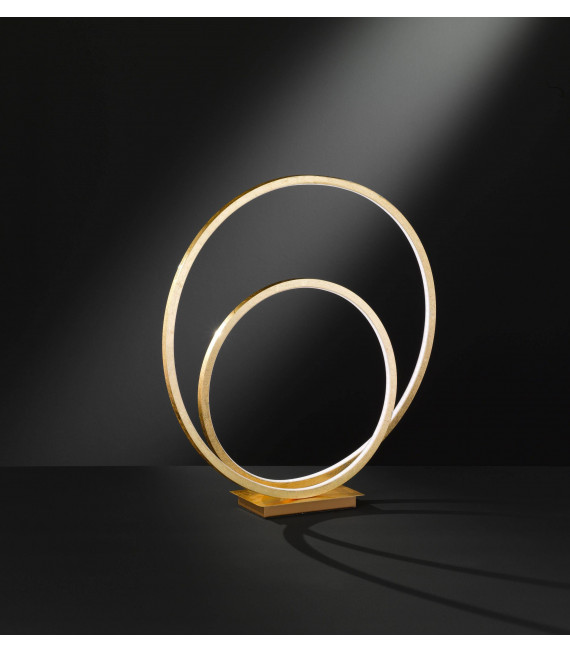 Lámpara de mesa LORIS dorado 1 bombilla LED