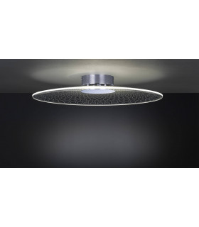 COCO lámpara de techo cromo 1 bombilla LED