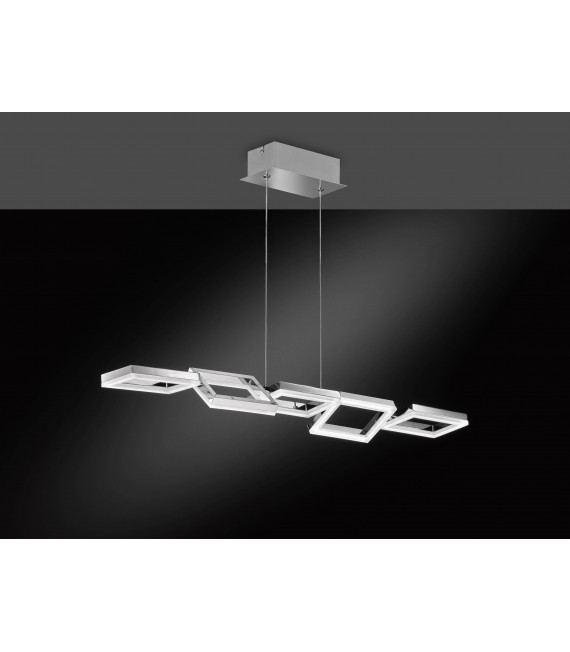 MONTREAL Pendelleuchte Matt Nickel 1 LED-Lampe