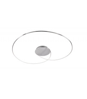 OPUS Deckenleuchte aus gebürstetem Aluminium 1 LED-Lampe