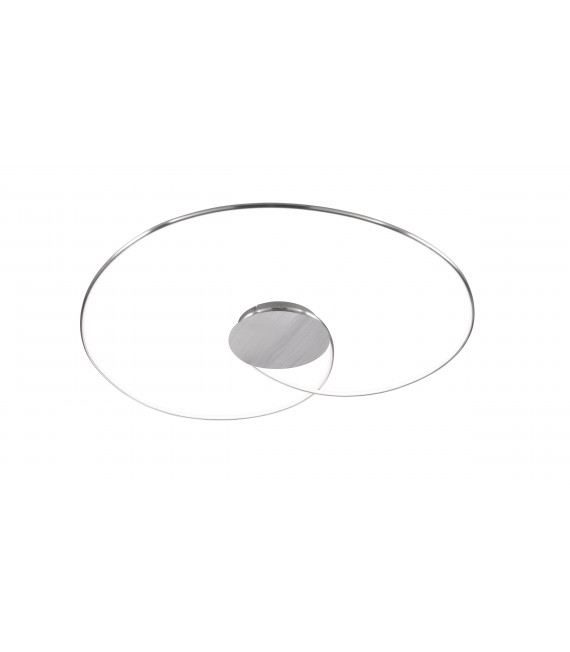 OPUS Deckenleuchte aus gebürstetem Aluminium 1 LED-Lampe