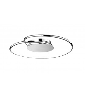 Lampadario LOUIS cromato 1 lampadina a LED