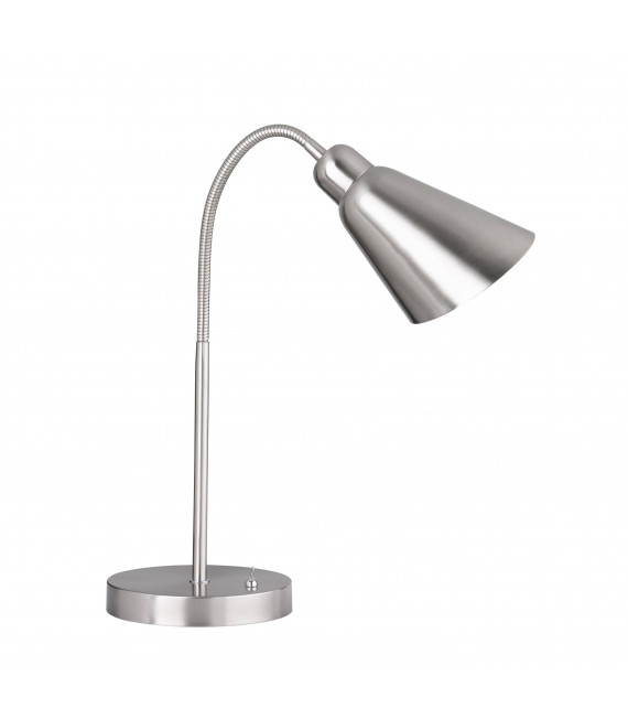 MAURICE lámpara de mesa níquel mate / cromo 1 bombilla
