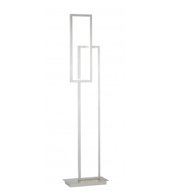 VISO Stehleuchte matt Nickel 1 LED-Lampe