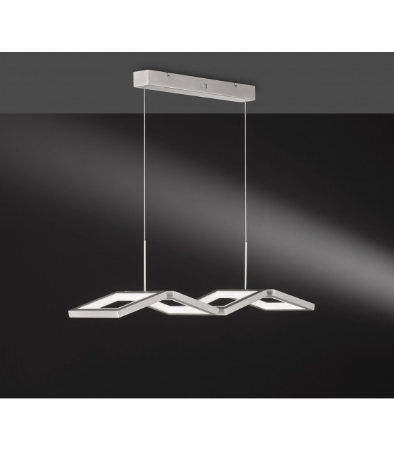 VISO Pendelleuchte Matt Nickel 1 LED-Lampe