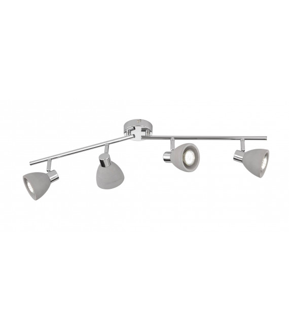 VERIA grauer Scheinwerfer 4 Lampen
