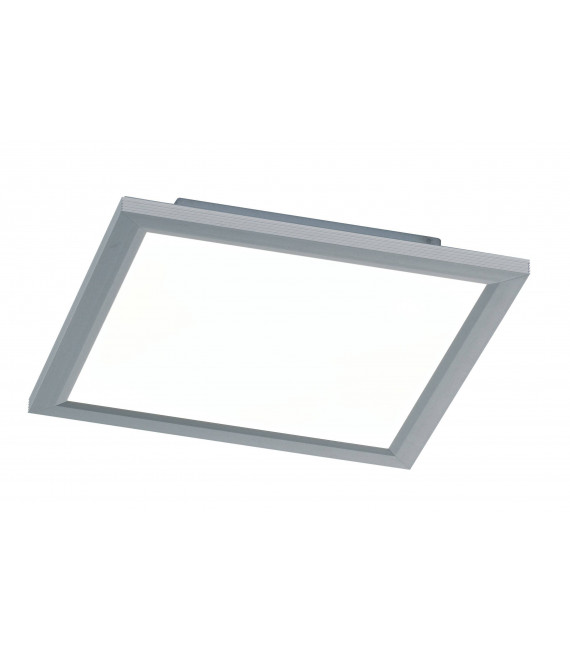 Lampada da soffitto MILO in argento 1 lampadina a LED