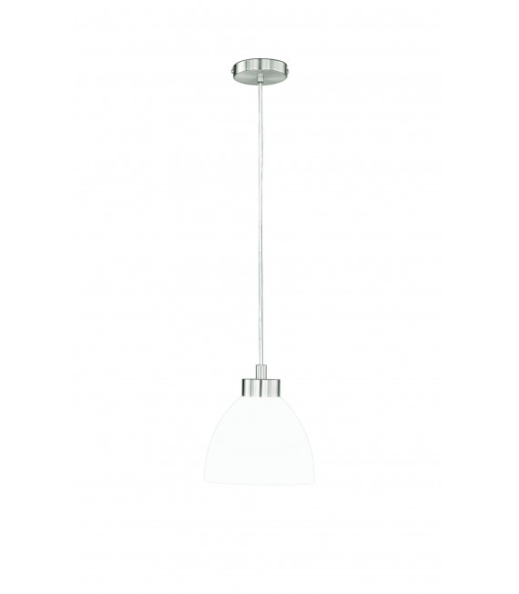 CLARA Matt Nickel Pendelleuchte 1 Glühlampe