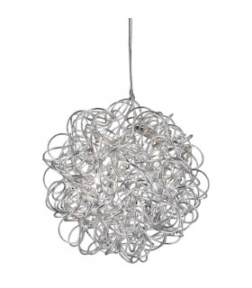 Scribble Pendelleuchte aus Aluminium