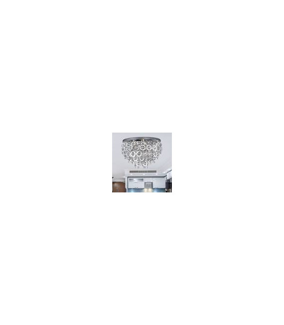 plafonnier ventilateur vintage 2 ampoules e27 max 60w brun patiné