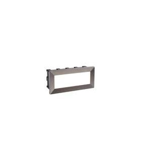 Applique Ankle, aluminium et polycarbonate, 8 cm