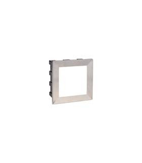 Lampada da parete Caviglia, alluminio e policarbonato, 8 cm