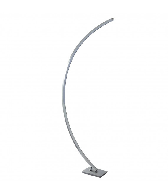 Lampada da terra Nanna, in legno chiaro, con paralume