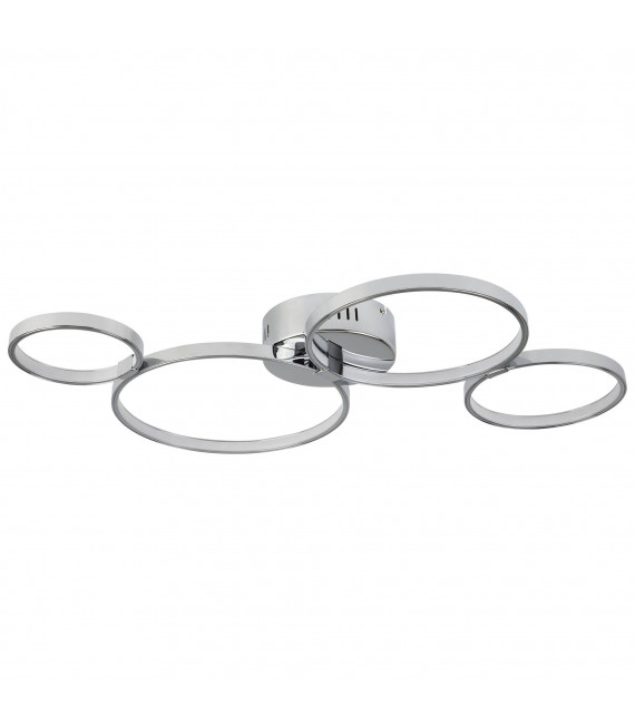plafonnier ventilateur vintage 2 ampoules e27 max 60w brun patiné