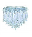 plafonnier ventilateur vintage 2 ampoules e27 max 60w brun patiné